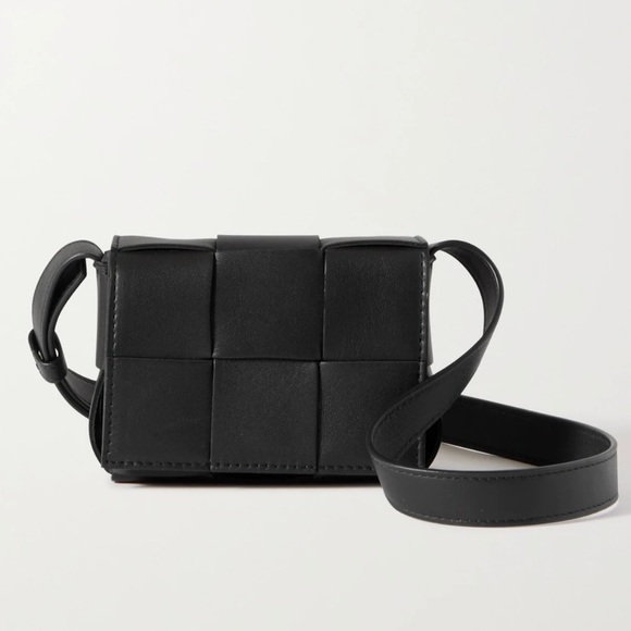 NWOT Bottega Veneta Cassette Mini Intrecciato Bag - Picture 5 of 12